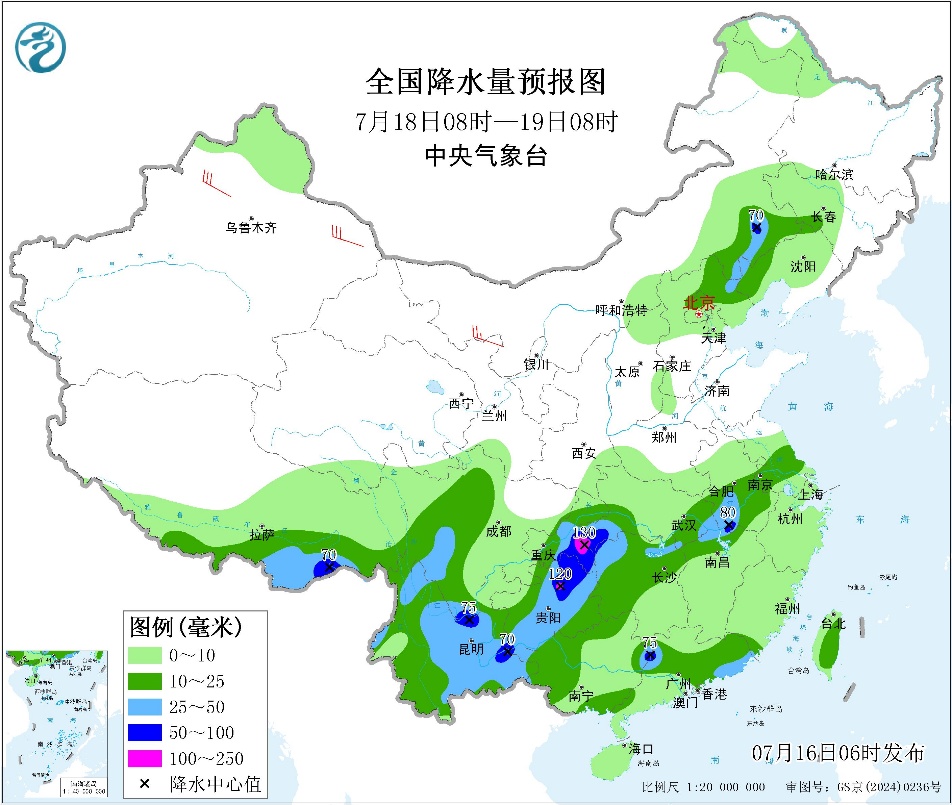 每日天气提示