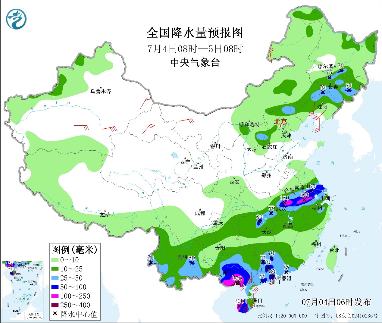 每日天气提示