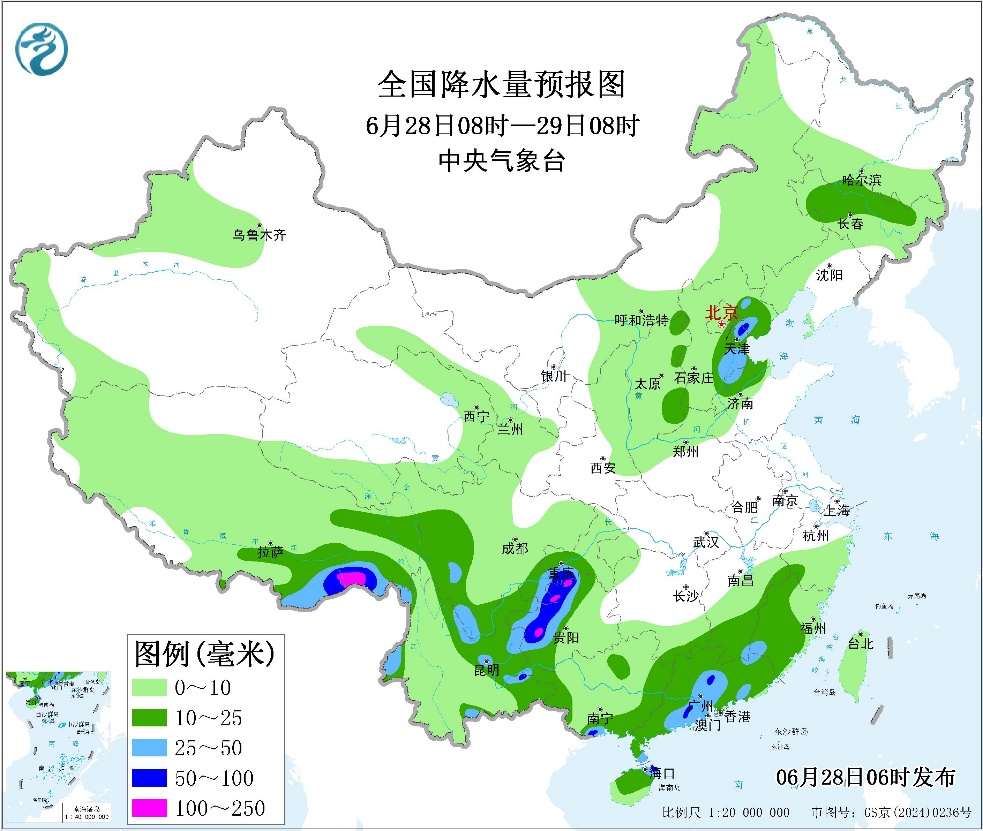 每日天气提示