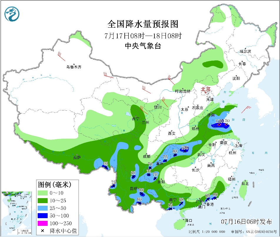 每日天气提示