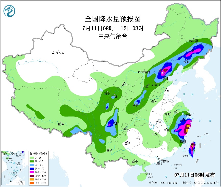 每日天气提示