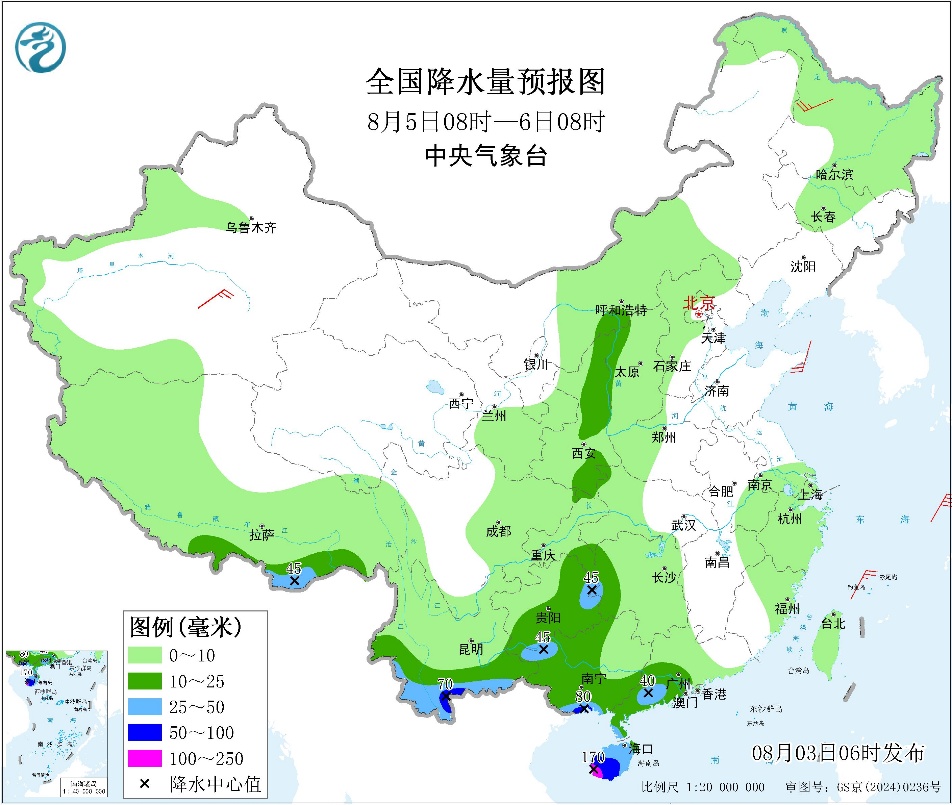 明起陕西四川重庆贵州等地降雨减弱华北东北等地警惕预报图