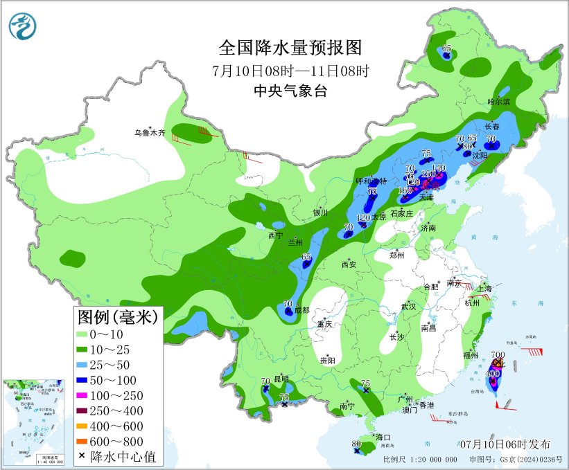 每日天气提示