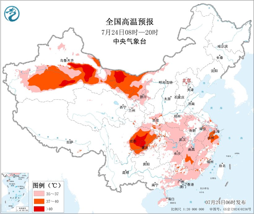 东北黄淮江淮有强对流台风“红霞”生成将在粤闽一带预报图