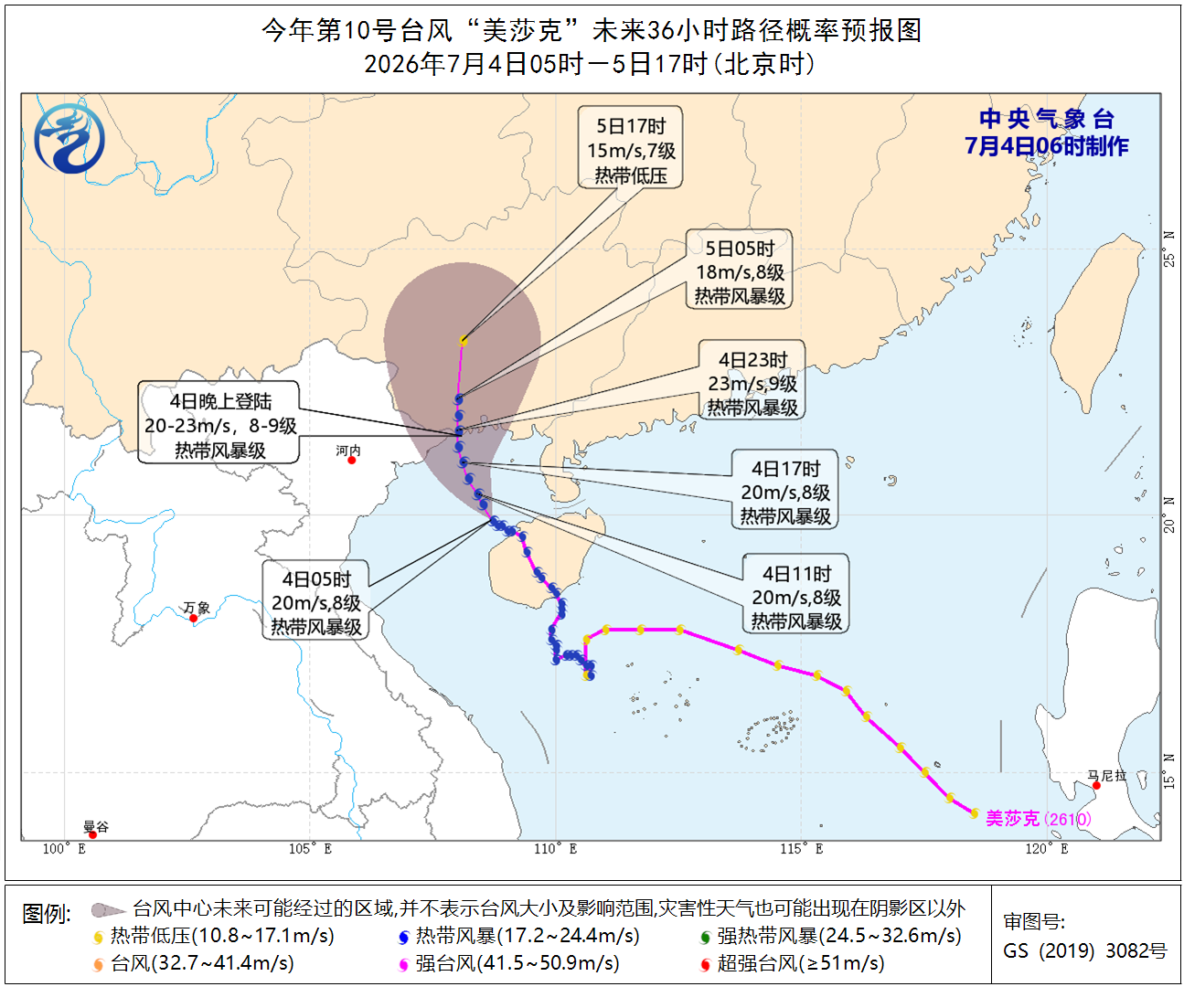 每日天气提示