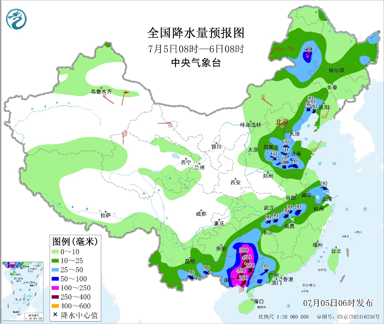 每日天气提示