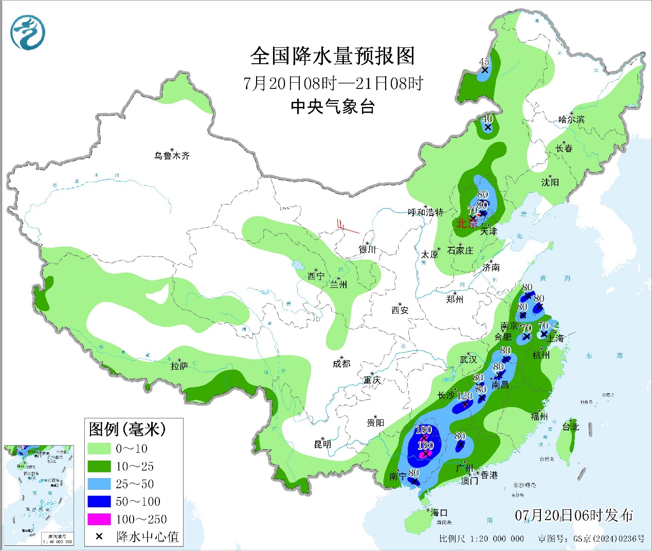每日天气提示