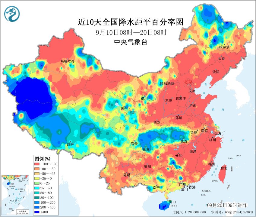 未来10天华西地区仍多降雨需警惕持续降雨引发的次预报图