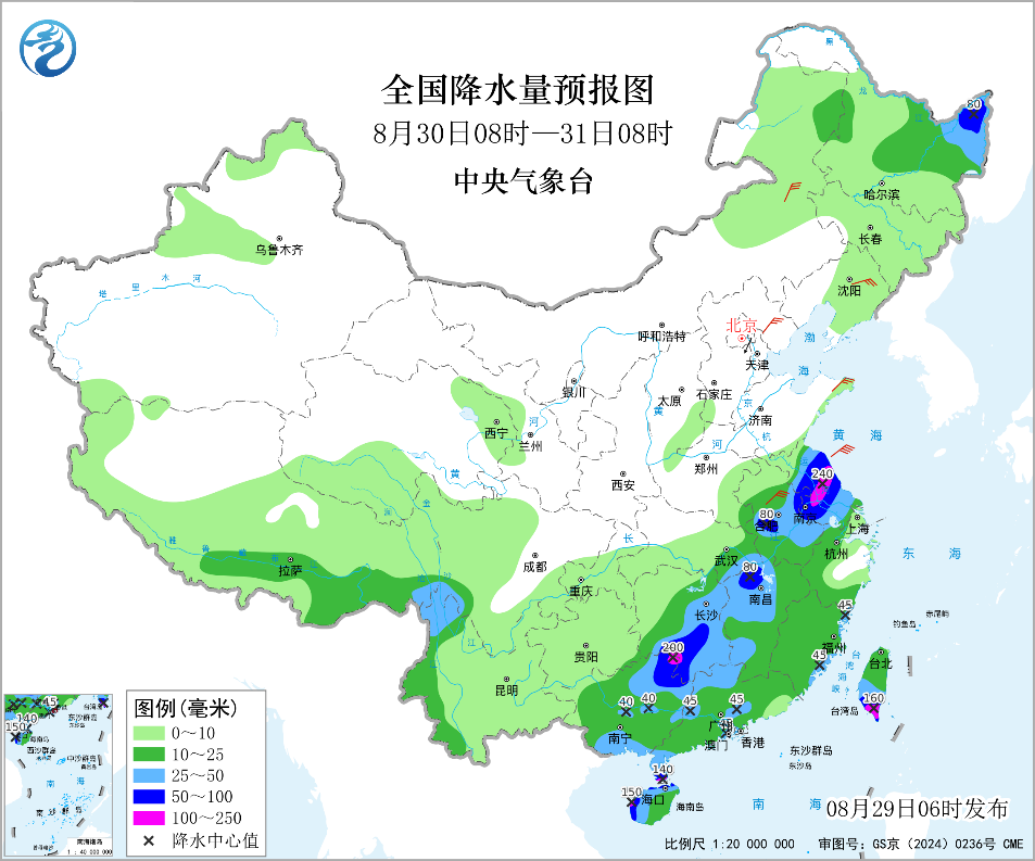 “沙德尔”已减弱为热带低压湖南江西降雨强警惕次生预报图